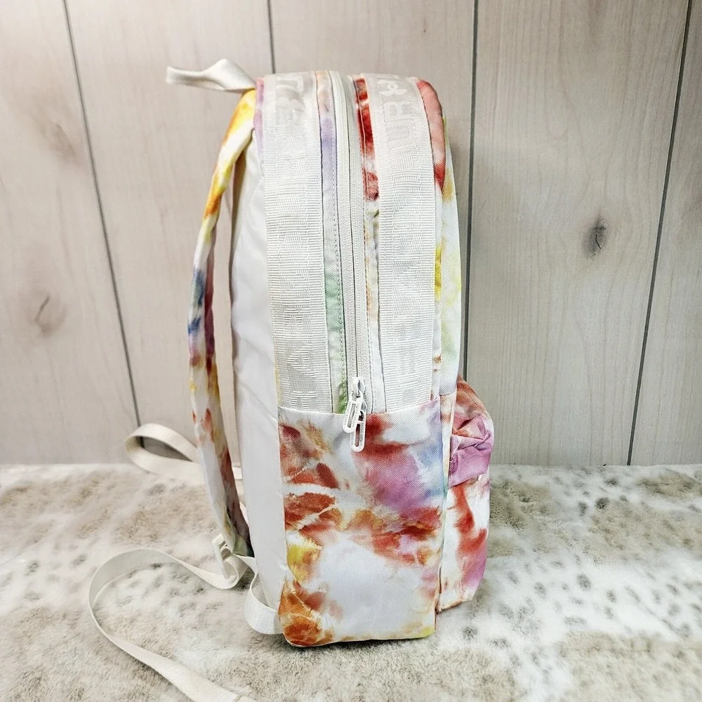 Under Armour Multi Tie Dye United We Win Backpack Rainbow Athletic School Bag